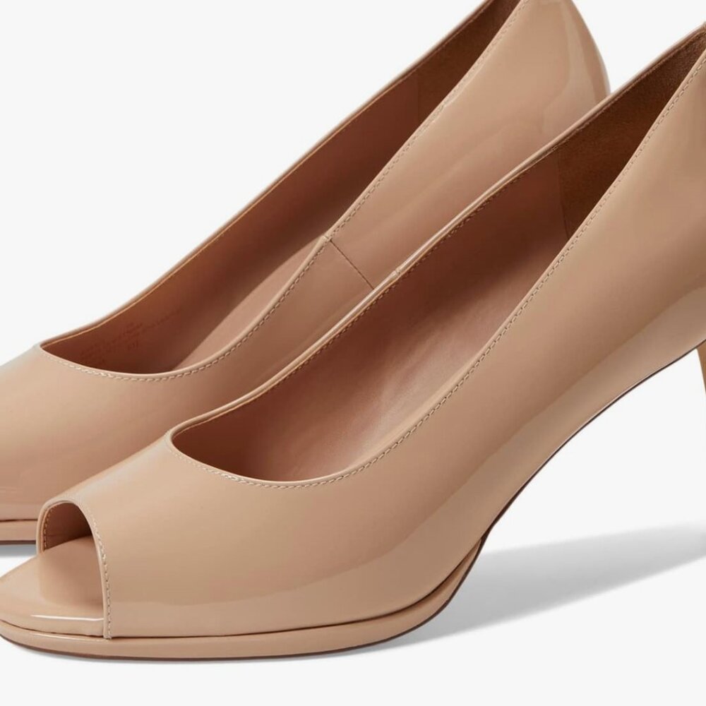 Cole Haan Women's  Drado Peep Toe Platform Pump - Size 6